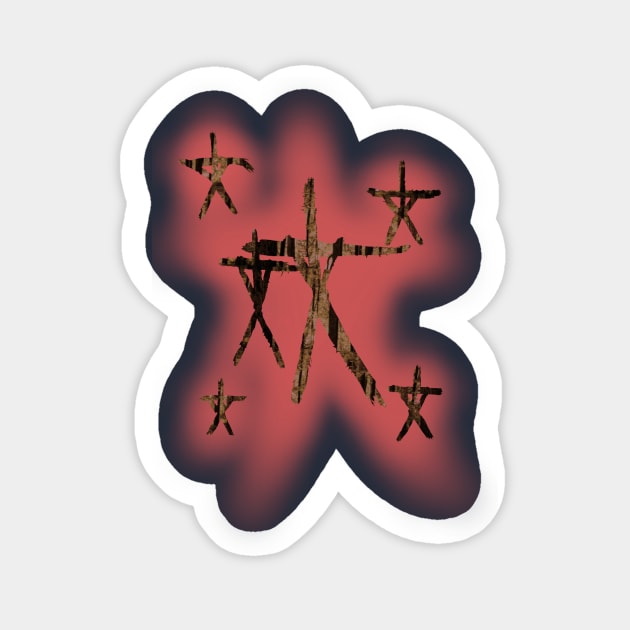 In The Woods - Blair Witch Sticker by DuddyInMotion